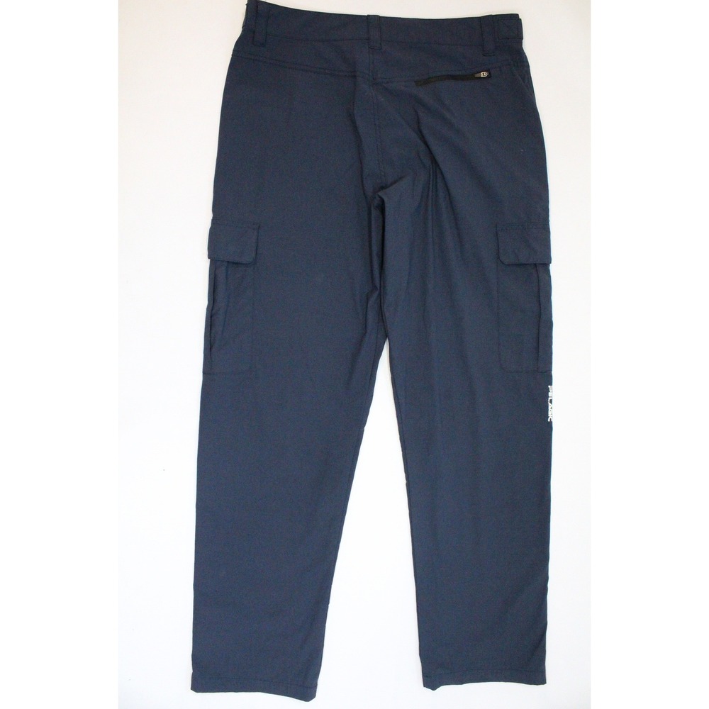 Pelagic Polaris Performance Fishing Pants Mens 32 Navy Blue Cargo Offshore Gear